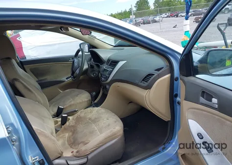 2013 Hyundai Accent Gls from USA, damaged, VIN KMHCT4AE3DU286944